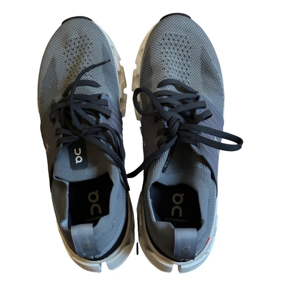 On Cloudswift 3 Running Shoes Metal/White 3WD10451199 Women's Size 8 - Picture 9 of 11